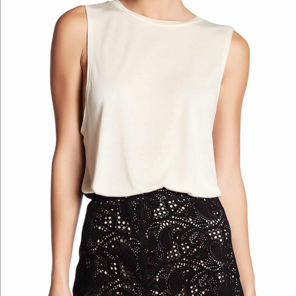 GREAT condition! Haute hippie sheer back tank